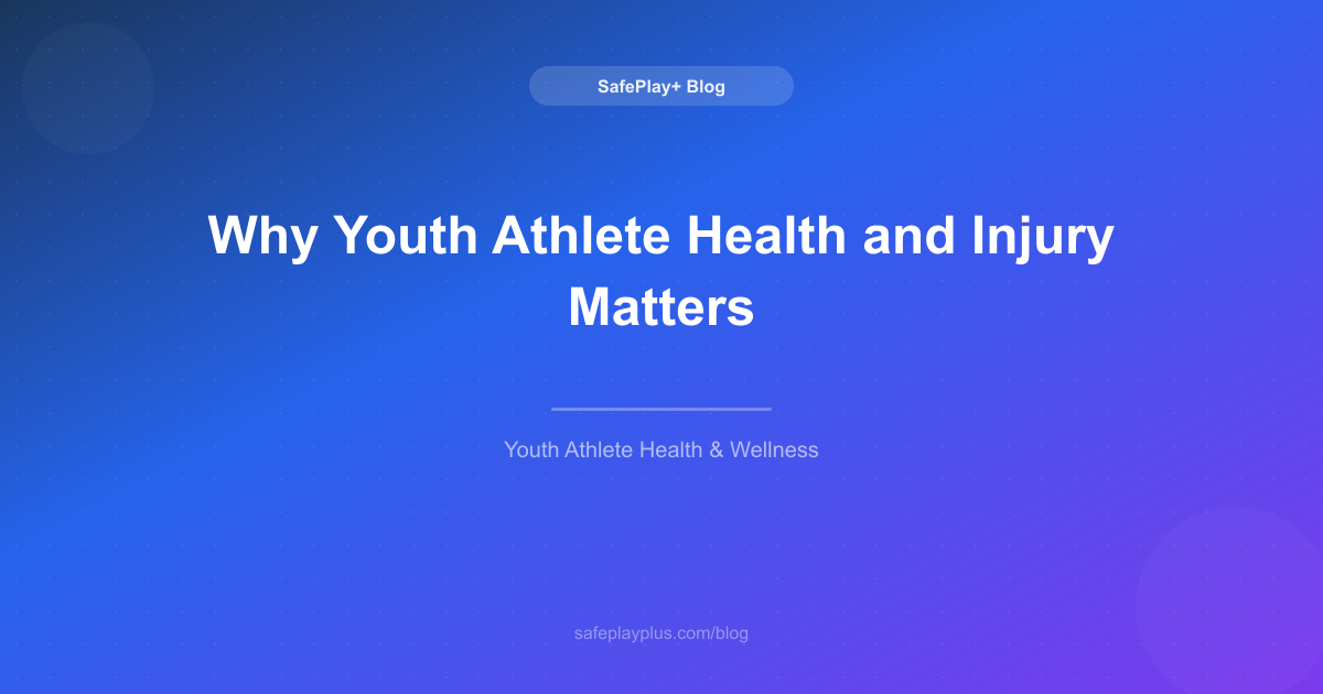 The Rehab Crisis: Why Recovery Is Broken for Most Young Athletes — And How Communities Can Fix It